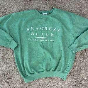 Seacrest Beach Women’s Green Sweatshirt